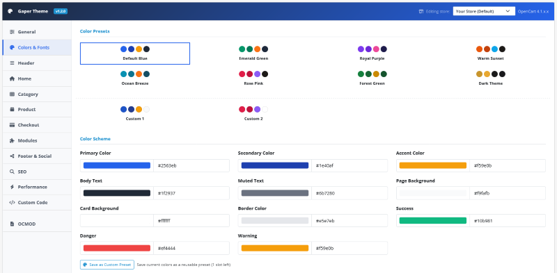 Admin Panel